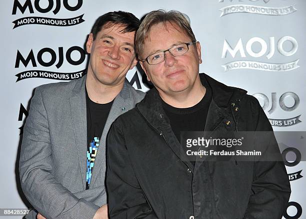 New Order attends the 2009 MOJO Honours List at The Brewery on June 11, 2009 in London, England.
