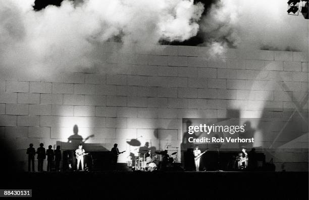 Photo of CONCERT and PINK FLOYD, Pink Floyd performing on stage - The Wall stage show