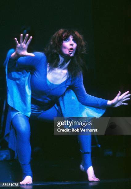 Kate Bush performs on stage on 'The Tour of Life', Carre, Amsterdam, Netherlands, 29th April 1979.