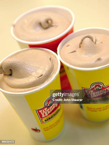 General view of atmosphere at Wendy's before Eva Longoria Parker kicks off their third annual "Father's Day Frosty Weekend" which benefits the Dave...