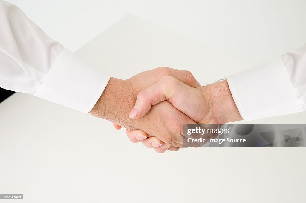 People shaking hands