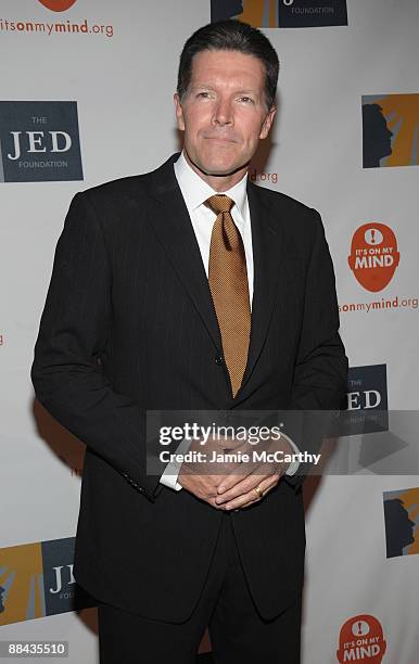 Stone Phillips attends the 8th Annual Jed Foundation Gala at Guastavino's on June 11, 2009 in New York City.