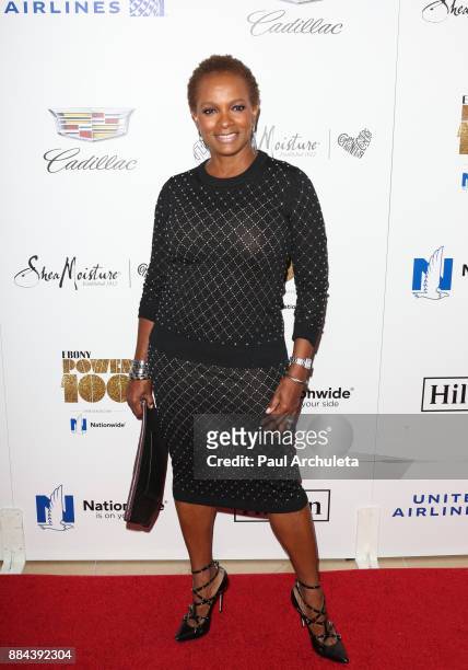 Actress Vanessa Bell Calloway attends Ebony Magazine's Ebony's Power 100 gala at The Beverly Hilton Hotel on December 1, 2017 in Beverly Hills,...