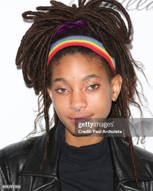 Singer Willow Smith attends Ebony Magazine's Ebony's Power 100 gala at The Beverly Hilton Hotel on December 1, 2017 in Beverly Hills, California.