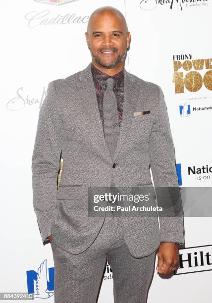 Actor Dondre Whitfield attends Ebony Magazine's Ebony's Power 100 gala at The Beverly Hilton Hotel on December 1, 2017 in Beverly Hills, California.