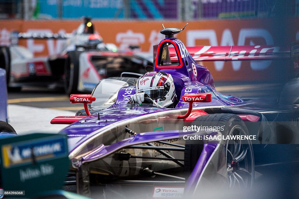Alex Lynn Racing DS Virgin racing team driver Alex Lynn of Britain takes a corner ...