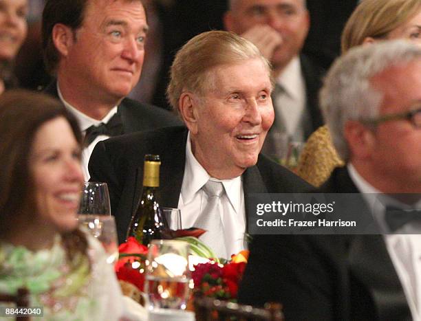 Viacom Chairman and CEO Sumner Redstone during the AFI Lifetime Achievement Award: A Tribute to Michael Douglas held at Sony Pictures Studios on June...