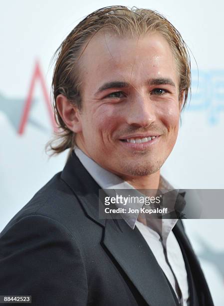 Actor Jesse Wayne Johnson arrives at the 37th Annual AFI Lifetime Achievement Awards at Sony Pictures Studios on June 11, 2009 in Culver City,...