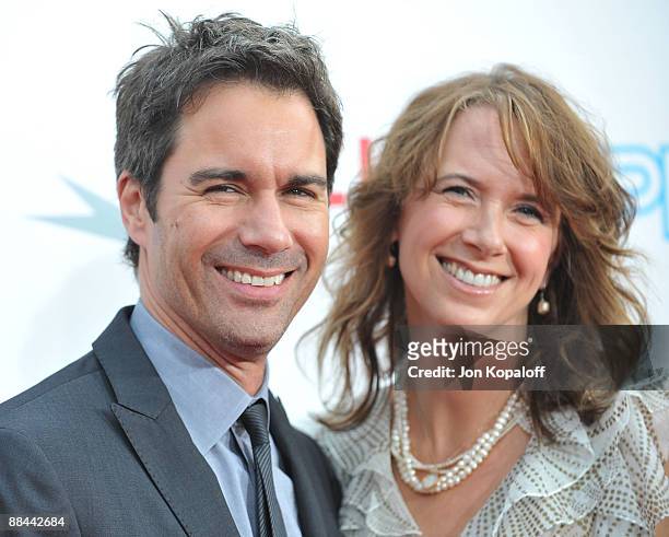 Actor Eric McCormack and wife Janet Holden arrive at the 37th Annual AFI Lifetime Achievement Awards at Sony Pictures Studios on June 11, 2009 in...