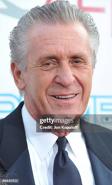 Coach Pat Riley arrives at the 37th Annual AFI Lifetime Achievement Awards at Sony Pictures Studios on June 11, 2009 in Culver City, California.