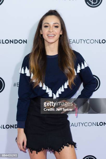 Danielle Peazer attends Beautycon Festival 2017 at Olympia London on December 2, 2017 in London, England.
