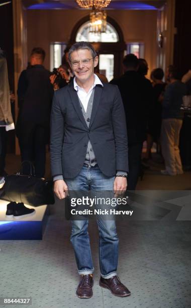 Pierangelo D'Agostin attends the summer party of fashion brand 'J.Lindeberg' at Dartmouth House on June 10, 2009 in London, England.