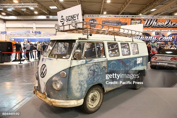 VW T2 on display at the Essen Motor Show on December 01, VW T2 on display at the Essen Motor Show on December 01,