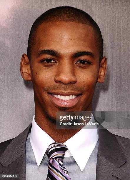 Actor Mehcad Brooks attends the 2nd season premiere of "True Blood" at Paramount Theater on the Paramount Studios lot on June 9, 2009 in Hollywood,...