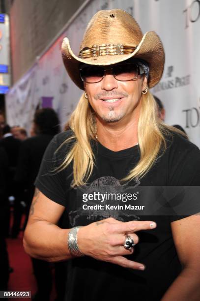 Bret Michaels attends the 63rd Annual Tony Awards at Radio City Music Hall on June 7, 2009 in New York City.