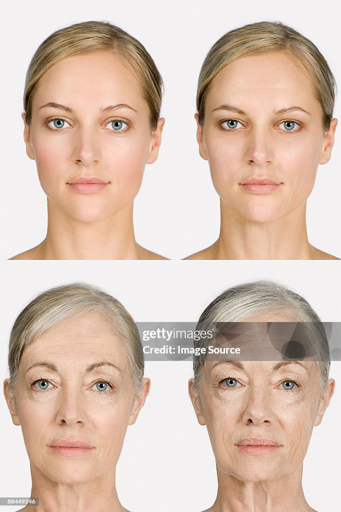 Woman aging