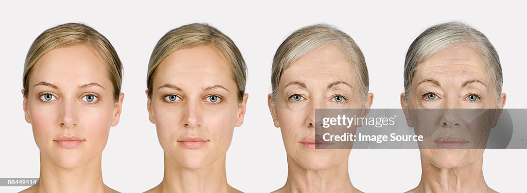 Woman aging