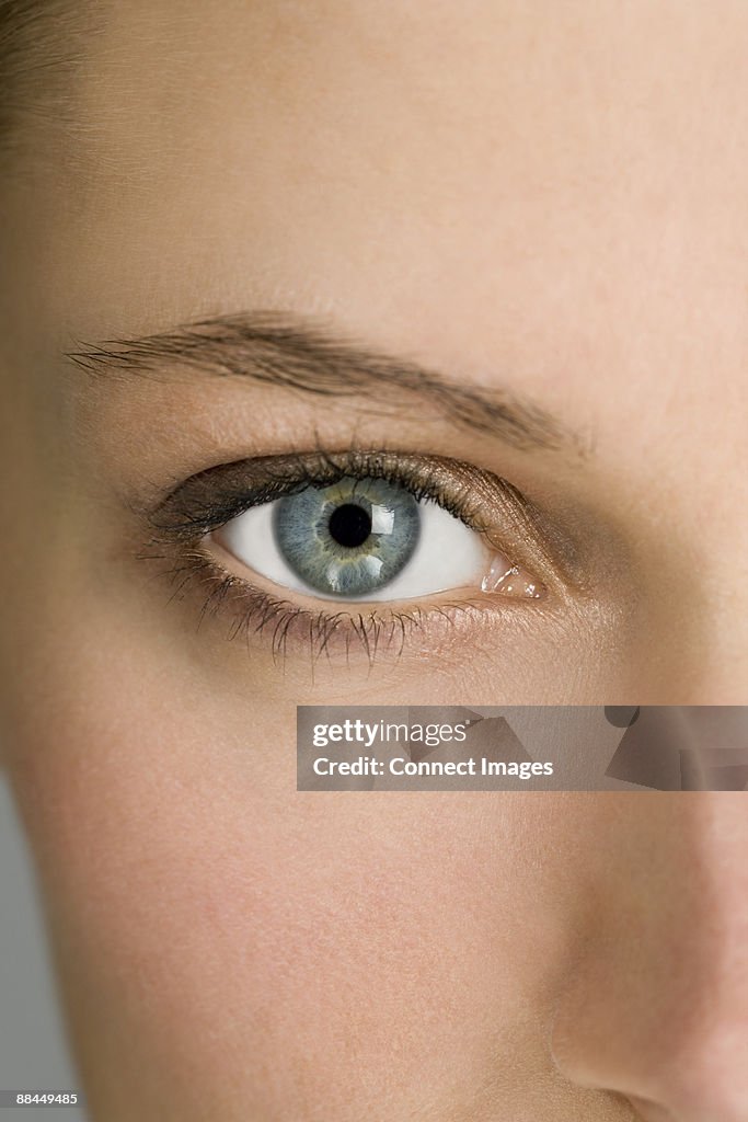 Close up of female eye