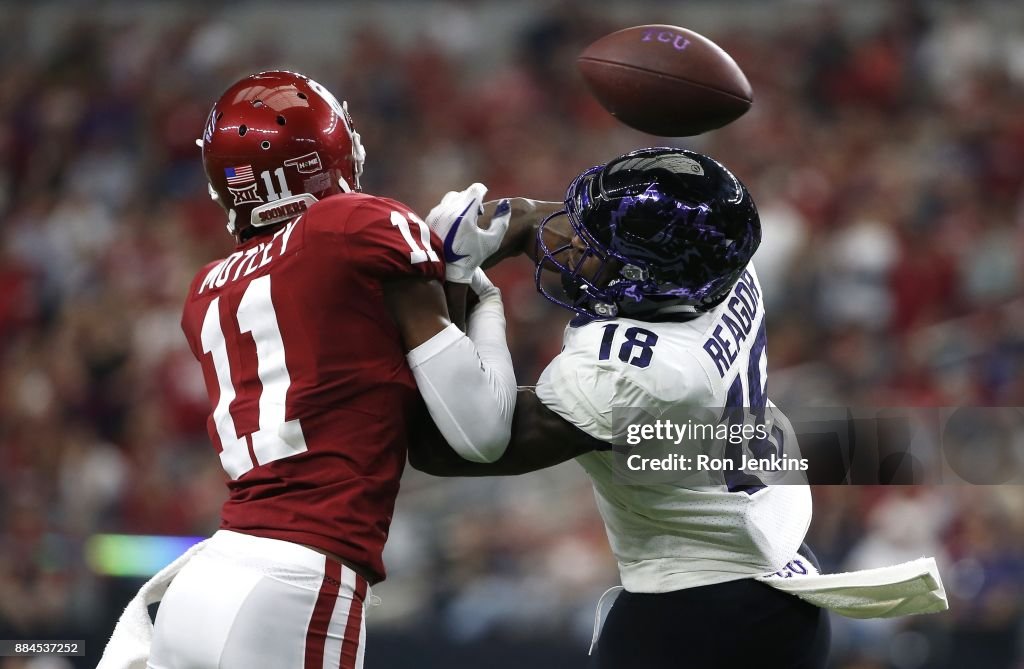 Big 12 Championship - Oklahoma v TCU