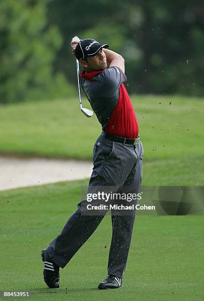 Sergio Garcia of Spain during the second round of the St. Jude Classic at TPC Southwind held on June 12, 2009 in Memphis, Tennessee.