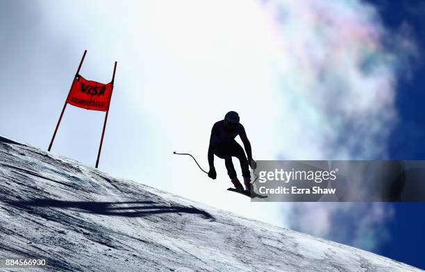 Brice Roger of France competes in the Birds of Prey World Cup downhill race on December 2, 2017 in Beaver Creek, Colorado.