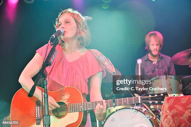 Tift Merritt performs at Bonnaroo 2009 on June 12, 2009 in Manchester, Tennessee.