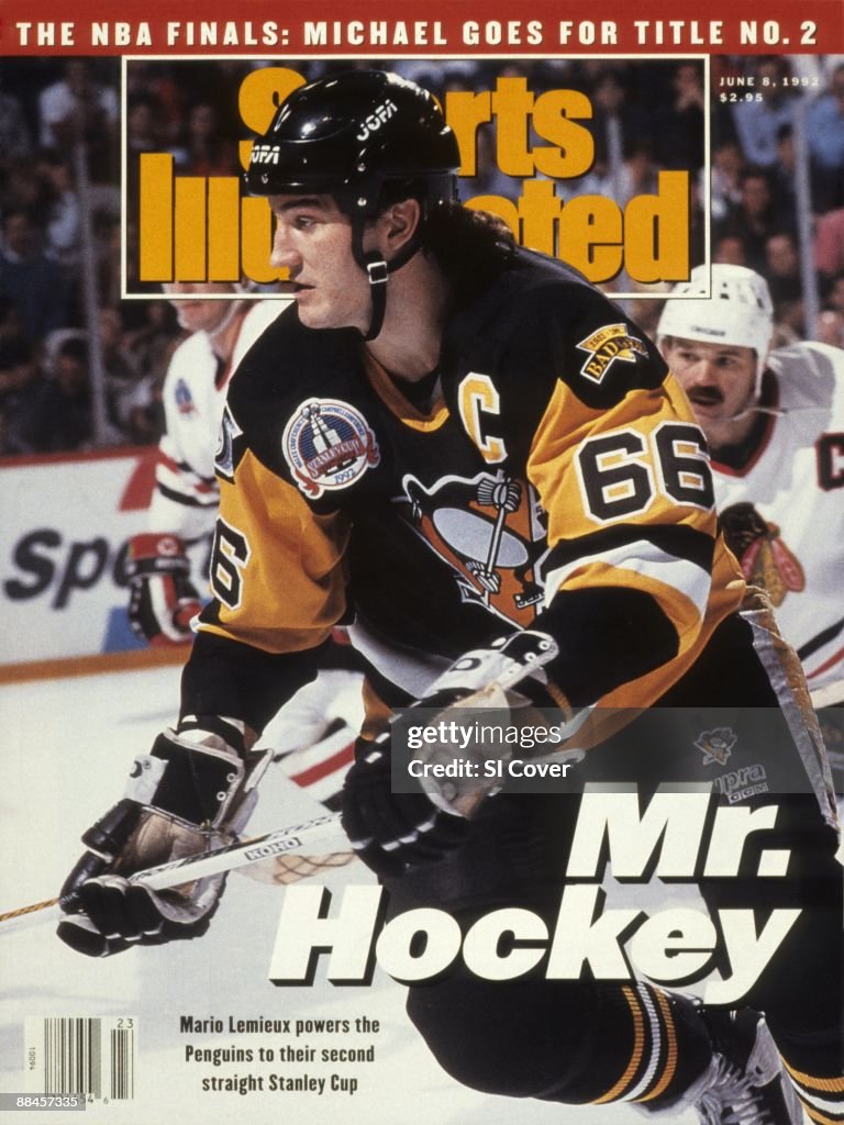 Pittsburgh Penguins Mario Lemieux, 1992 NHL Stanley Cup Finals