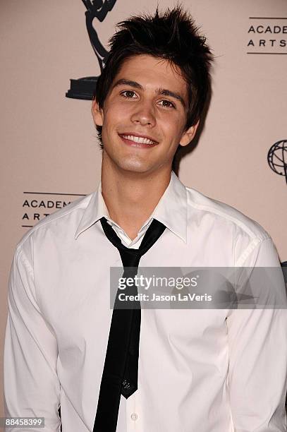 Actor Casey Deidrick attends "LGBT: Youth in Television - Tweens Teens & More" at the Leonard H. Goldenson Theatre on June 11, 2009 in North...