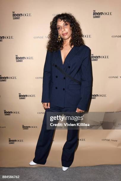 Melina Matsoukas attends The Teen Vogue Summit LA: Keynote Conversation with A Wrinkle In Time director Ava Duvernay and actresses Rowan Blanchard...