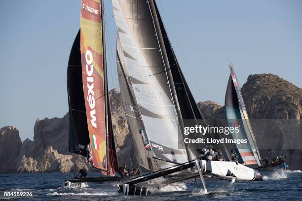 Extreme Team Mexico, skippered by Erik Brockmann and his Team mates Chris Taylor,Alex Higby ,Tom Buggy Armando NoriegaMartin Evansduring the Extreme...