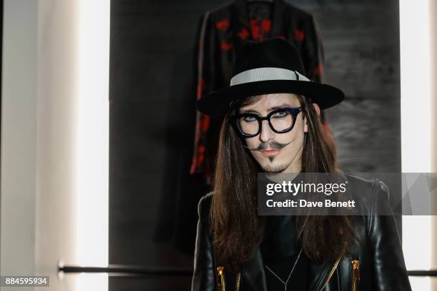 Joshua Kane attends a special live acoustic performance by The Vamps at his London Flagship Store on December 2, 2017 in London, England.