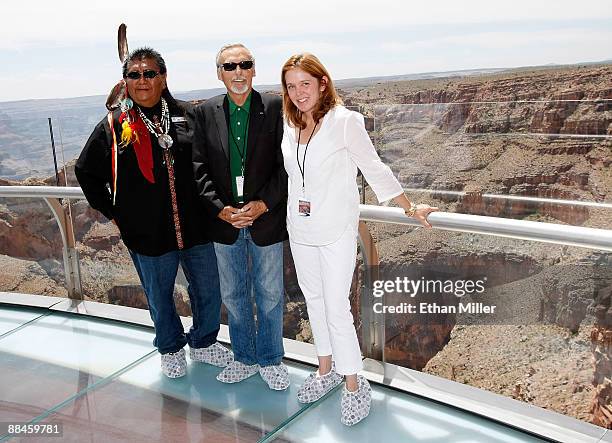 2009 CineVegas Film Festival - Day 3 - Grand Canyon Skywalk, News Photo