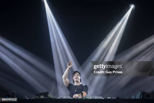 Kygo performs on December 2, 2017 in Tel Aviv, Israel.