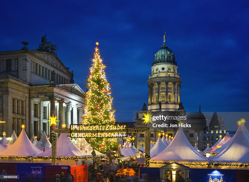 The Gendarmenmarkt Christmas Market.
