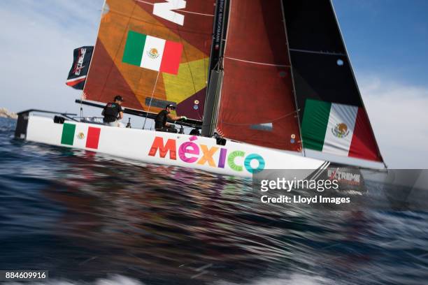 Extreme Team Mexico, skippered by Erik Brockmann and his Team mates Chris Taylor,Alex Higby ,Tom BuggyArmando NoriegaMartin Evans during the Extreme...