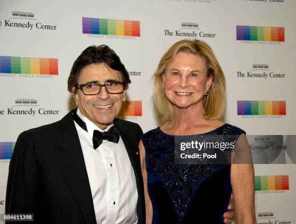 Edward Villella and his wife, Linda, arrive for the formal Artist's Dinner honoring the recipients of the 40th Annual Kennedy Center Honors hosted by...