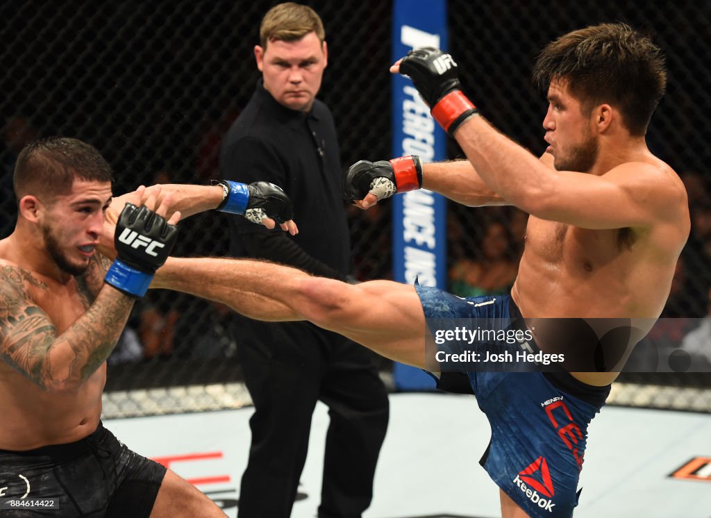 UFC 218: Cejudo v Pettis