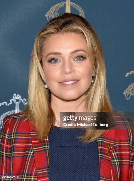 Actress Lauren Sivan attends the Brooks Brothers holiday celebration with St Jude Children's Research Hospital at Brooks Brothers Rodeo on December...