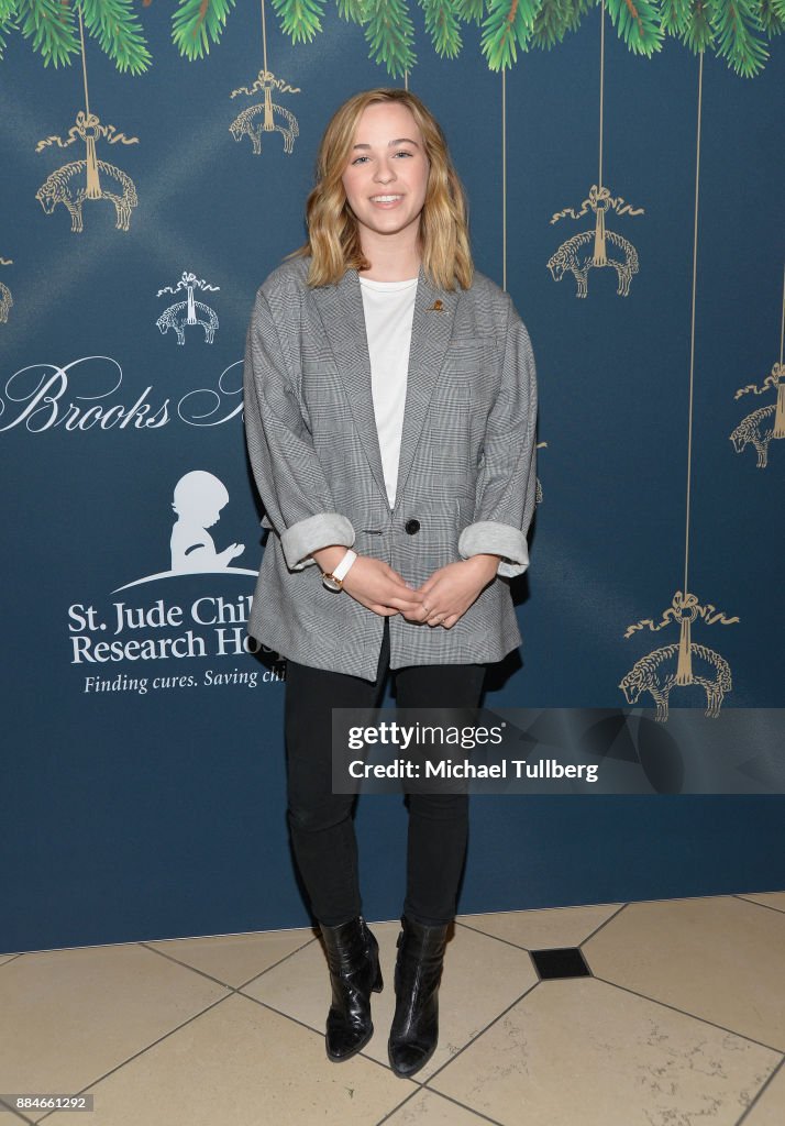 Brooks Brothers Celebrates the Holidays with St Jude Children's Research Hospital - Arrivals