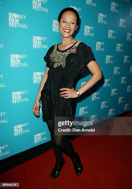 Nuala Hafner attends the World Premiere of 'Beautiful Kate' as part of the Sydney Film Festival 2009 at the State Theatre on June 13, 2009 in Sydney,...