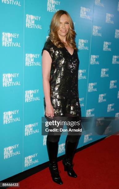 Toni Collette attends the World Premiere of 'Beautiful Kate' as part of the Sydney Film Festival 2009 at the State Theatre on June 13, 2009 in...