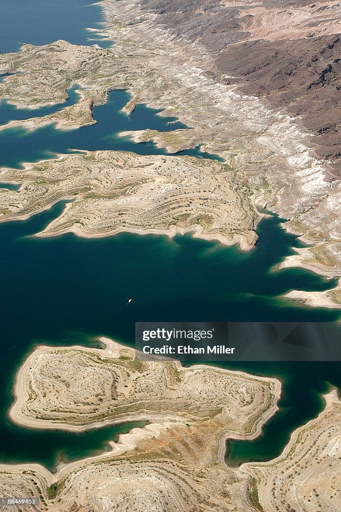 Aerials Of Lake Mead National Recreation Area