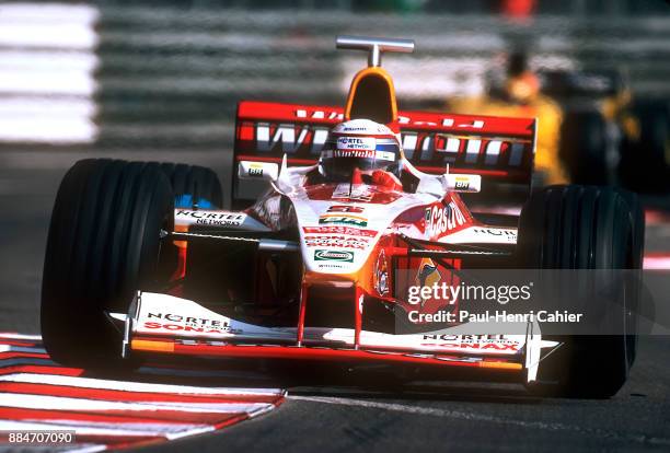 Alex Zanardi, Williams-Supertec FW21, Grand Prix of Monaco, Circuit de Monaco, 16 May 1999. Alex Zanardi through the Swimming Pool chicane in the...