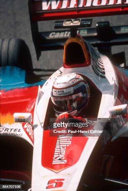 Alex Zanardi, Williams-Supertec FW21, Grand Prix of Belgium, Circuit de Spa-Francorchamps, 29 August 1999.