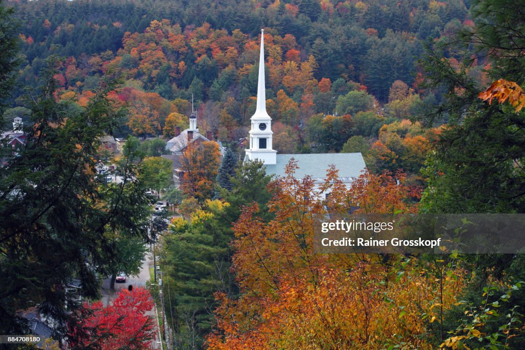 White Church and village of Stowe