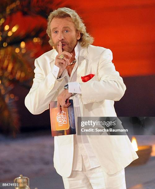 Thomas Gottschalk hosts the Wetten Dass...? Summer Edition on June 13, 2009 in Palma de Mallorca, Spain.