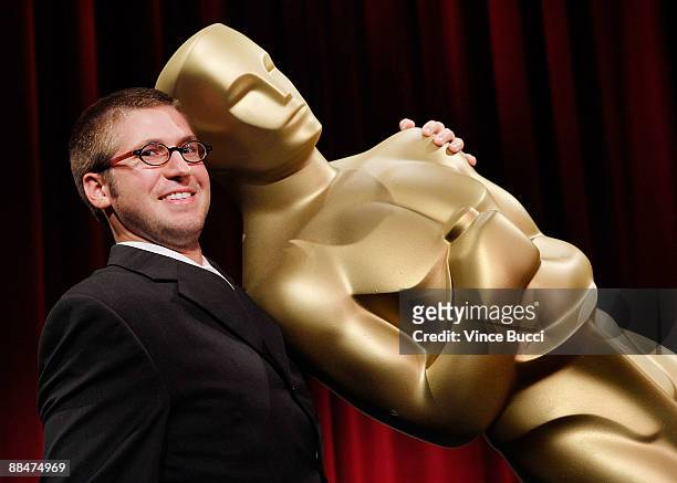 Student filmmaker Jed Henry from BYU poses prior to the 36th Annual Student Academy Awards at The Motion Picture Academy on June 13, 2009 in Los...