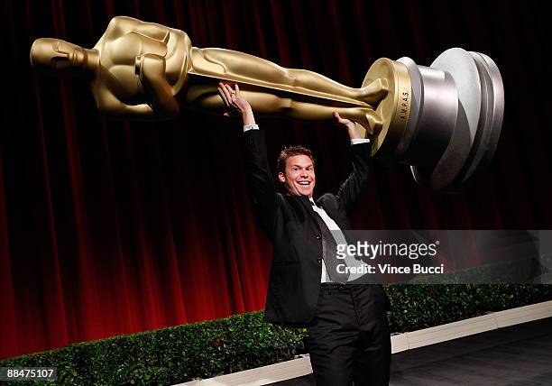 Student filmmaker Gregg Helvey from USC poses prior to the 36th Annual Student Academy Awards at The Motion Picture Academy on June 13, 2009 in Los...