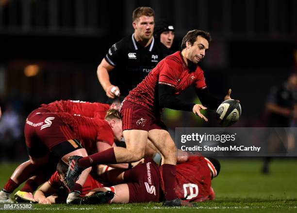 Cork , Ireland - 2 December 2017; James Hart of Munster during the Guinness PRO14 Round 10 match between Munster and Ospreys at Irish Independent...