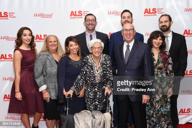 The Tazman Family attends ALS Golden West Chapter Hosts Champions For Care And A Cure at The Fairmont Miramar Hotel & Bungalows on December 2, 2017...